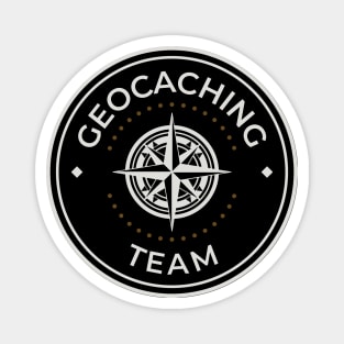 Geocaching team logo round Magnet